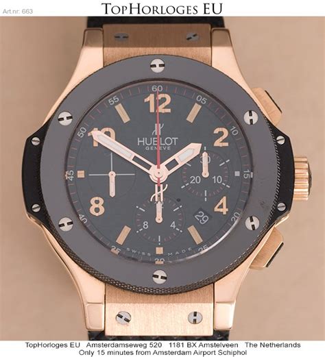 hublot zwart goud|Hublot NL Official Website .